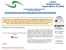 Tablet Screenshot of lsrcvb.org